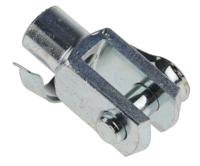 312-0242 RS PRO Steel M6 x 1 Clevis, 31mm x 12mm