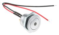 57m-211g ITW Switches 57M Series Illuminated Miniature Push Button Switch, Latching, Panel Mount, 16.1mm Cutout, SPST, Green