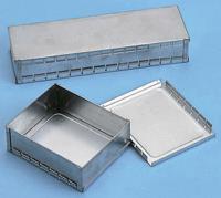 27216 OKW Tin Plated Steel PCB Enclosure, 82 x 50 x 26mm