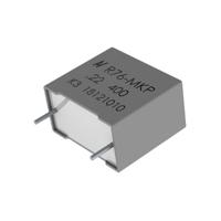 r76qn247050h3j KEMET R76_125C Polypropylene Film Capacitor, 1 kV dc, 600 V ac, ±5%, 47nF, Through Hole