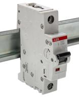 2cds251001r0504-s201-c50 ABB System Pro M Compact S200 MCB, 1P, 50A Curve C, 230V AC, 72V DC, 10 kA Breaking Capacity