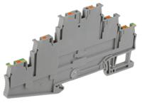 3213768 Phoenix Contact  PT 1.5/S-PE/L/L Series Grey, 0.14 → 1.5mm², Triple-Level, Push In Termination