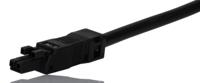 7859020 Rittal Straight Straight IEC C18 Power Cord, 2mDK
