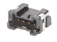 5055780561 Molex 50557 Series Right Angle Surface PCB Header, 5 Contact(s), 2 mm Pitch, 1 Row, Shrouded