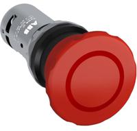 1sfa619551r1051-ce4p-10r-02 ABB Compact Series Pull Release Emergency Stop Push Button, Panel Mount, 2NC