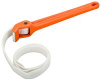 375-8 Bahco Strap Wrench, 220mm Jaw Capacity, Metal Handle