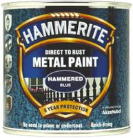 5092938 Hammerite Metal Paint in Hammered Blue 750ml