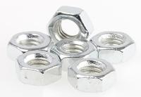 560-300 RS PRO, Bright Zinc Plated Steel Hex Nut, DIN 934, M3.5