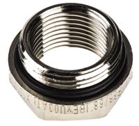 52104572 Lapp Cable Gland Adaptor, M25 Exterior Thread, M20 Interior Thread, Nickel Plated Brass, SKINDICHT Series