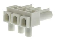 9203132580 Wieland GST18 Series Connector, 3-Pole, Female, Cable Mount, 16A, IP20
