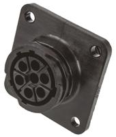 211398-1 TE Connectivity Circular Connector, 7 Contacts, Panel, Standard Connector, Socket, Female, CPC Series