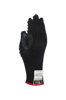 876x Polyco Healthline 876X Black Soft Knitted Seamless Liner Work Gloves, Size 8/10