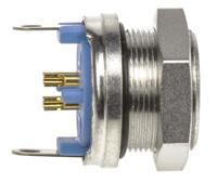 9-1437719-9 TE Connectivity Circular Connector, 4 Contacts, Panel Mount, Subminiature Connector, Socket, Female, IP65, TRIAD 01