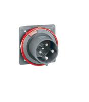 0-595-43 Legrand, Hypra IP66, IP67 Red 3P + N + E Industrial Power Plug, Rated At 125A, 415 V No