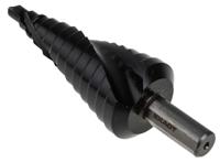 4407024 EXACT 3-Piece Step Drill Bit Set for Metal, 30mm Max, 4mm Min, HSS Bits