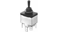 3539-021n000 APEM Toggle Switch, Panel Mount, On-Off-On, 1P, Solder/Quick Connect Terminal, 28V dc
