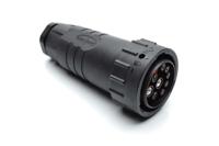 ahdp06-24-91s-bs1-k10s Amphenol Industrial Circular Connector, 9 Contacts, Cable, Standard Connector, Socket, Female, IP67, IP69K, Duramate