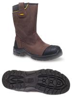 millington-7 DeWALT Millington Black Composite Toe Capped Men's Safety Boots, UK 7, EU 41