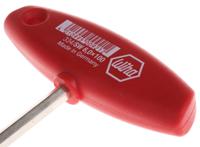 00921 Wiha T Shape Metric Hex Key, 6mm