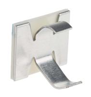 475-160 RS PRO Natural Aluminium Clip with foldable legs, 9.5mm Max. Bundle