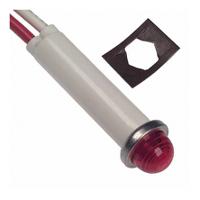 2191u1-24v VCC Red LED Indicator Lamp, 12 → 24 V dc, 22 → 32V ac, Wire Terminal Base, 7.87mm Diameter