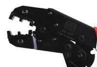 683-1617 RS PRO Hand Ratcheting Crimp Tool for Wire End Sleeves, 35 → 50mm² Wire