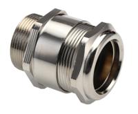 59000430 Lapp SKINDICHT Series Metallic Brass Cable Gland, M32 Thread, 19.5mm min., 21.8mm max., IP68