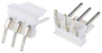 640457-3 TE Connectivity MTA-100 Series Right Angle Through Hole Pin Header, 3 Contact(s), 2.54 mm Pitch, 1 Row, Unshrouded