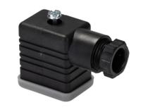 811-8263 RS PRO 2P+E DIN 43650 B, Female Solenoid Valve Connector, 250 V ac Voltage