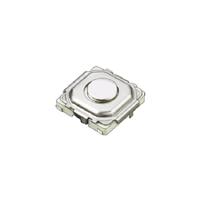 evqpt9a15 Panasonic Silver Push Plate Tactile Switch, SPST 20 mA Surface Mount