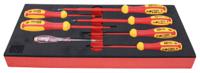 833-5941 RS Pro , 7 Pieces Insulated Phillips, Slotted Screwdriver Set