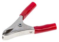 bu-40c-2 Mueller Electric Crocodile Clip, Copper Contact, 20A, Red