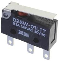 d2sw-p2l1b Omron Hinge Lever Micro Switch, PCB Terminal, 2 A @ 250 V ac, SPDT, IP67