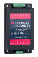 tmdc-40-7215h TRACOPOWER TMDC 40H DC-DC Converter, 24V dc/ 1.67A Output, 80 → 160 V dc Input, 40W, Chassis Mount, +90°C Max