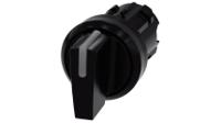 3su1002-2bl10-0aa0 Siemens SIRIUS ACT 3SU10 Series 3 Position Selector Switch Head, 22mm Cutout, Black Handle