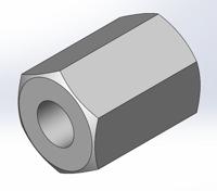 f1066sn-1731120653 FCT from Molex, F1066 Series Standoff Nut For Use With D-Sub Connector