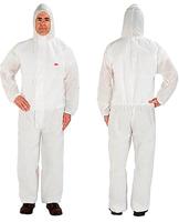 7000089612 3M White Coverall, CE, M