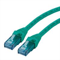 21152984-50 Roline, 300mm Cat6a, Green RJ45 to Male RJ45 Male, U/UTP Unshielded, Terminated LSZH Sheath