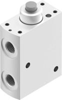 vmef-st-m32-m-g18 Festo Plunger 3/2 Pneumatic Manual Control Valve VMEF Series, G 1/8, 1/8in, 8031295