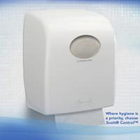 6622 SCOTT Scott Control () Rolled White Hand Towels, 198mm, 1200 Sheets