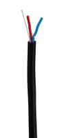 236-9230 RS PRO Multi-Core Industrial Cable, 2 Cores, 0.5 mm², Unscreened, 25 m, Black Polyvinyl Chloride Sheath