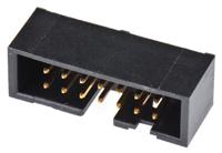 hif3fc-14pa-254dsa71 Hirose HIF3FC Series Straight Through Hole PCB Header, 14 Contact(s), 2.54 mm Pitch, 2 Row, Shrouded