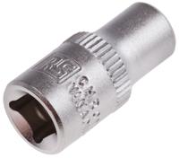 830-4007 RS PRO 1/4 in Drive 6mm Standard Socket, 6 point