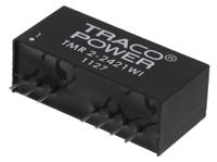 tmr-2-2421wi TRACOPOWER TMR 2WI DC-DC Converter, ±5V dc/ ±200mA Output, 9 → 36 V dc Input, 2W, Through Hole, +85°C Max Temp