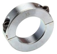 145-630 RS PRO Shaft Collar, Two Piece, Clamp Screw, Bore 35mm, OD 57mm, W 15mm, Steel