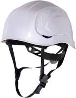 grapebcfl Delta Plus GRANITE PEAK White Safety Helmet with Chin Strap, Adjustable