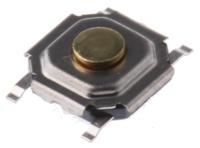 skqgabe010 Alps Alpine Stem Tactile Switch, SPST 50 mA @ 12 V dc 1.5mm Surface Mount