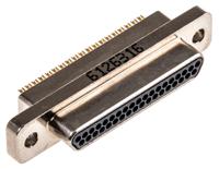 mwdm2l-37ps Glenair MWDM 37 Way Panel Mount D-sub Connector Plug