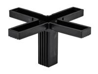 274-1127 RS PRO 5-Way Connector, Square Tube Connector, Strut Profile 25 mm