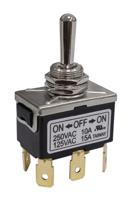 186-272 RS PRO Toggle Switch, Panel Mount, On-Off-On, DPDT, Solder Lug Terminal, 125, 250V ac